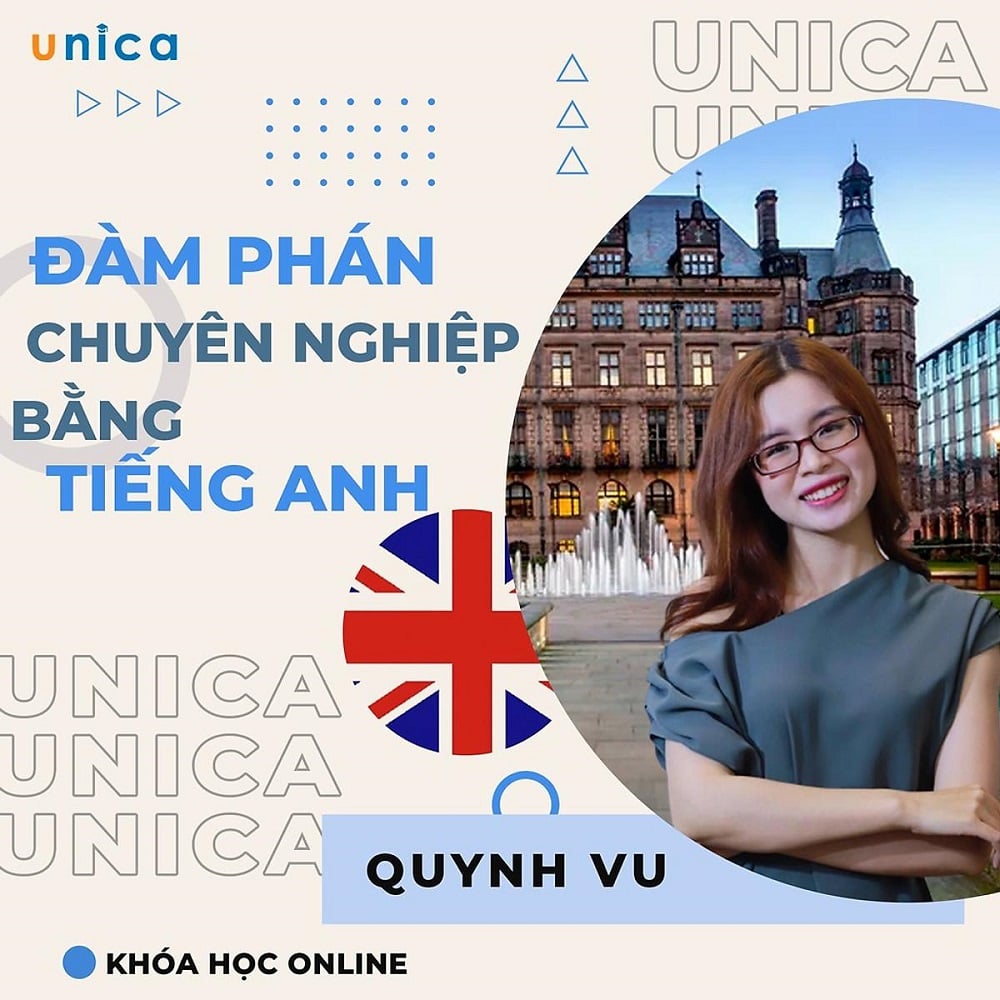 Khóa học NGOẠI NGỮ- Đàm phán chuyên nghiệp bằng Tiếng Anh -[UNICA.VN |  Unica | Tiki