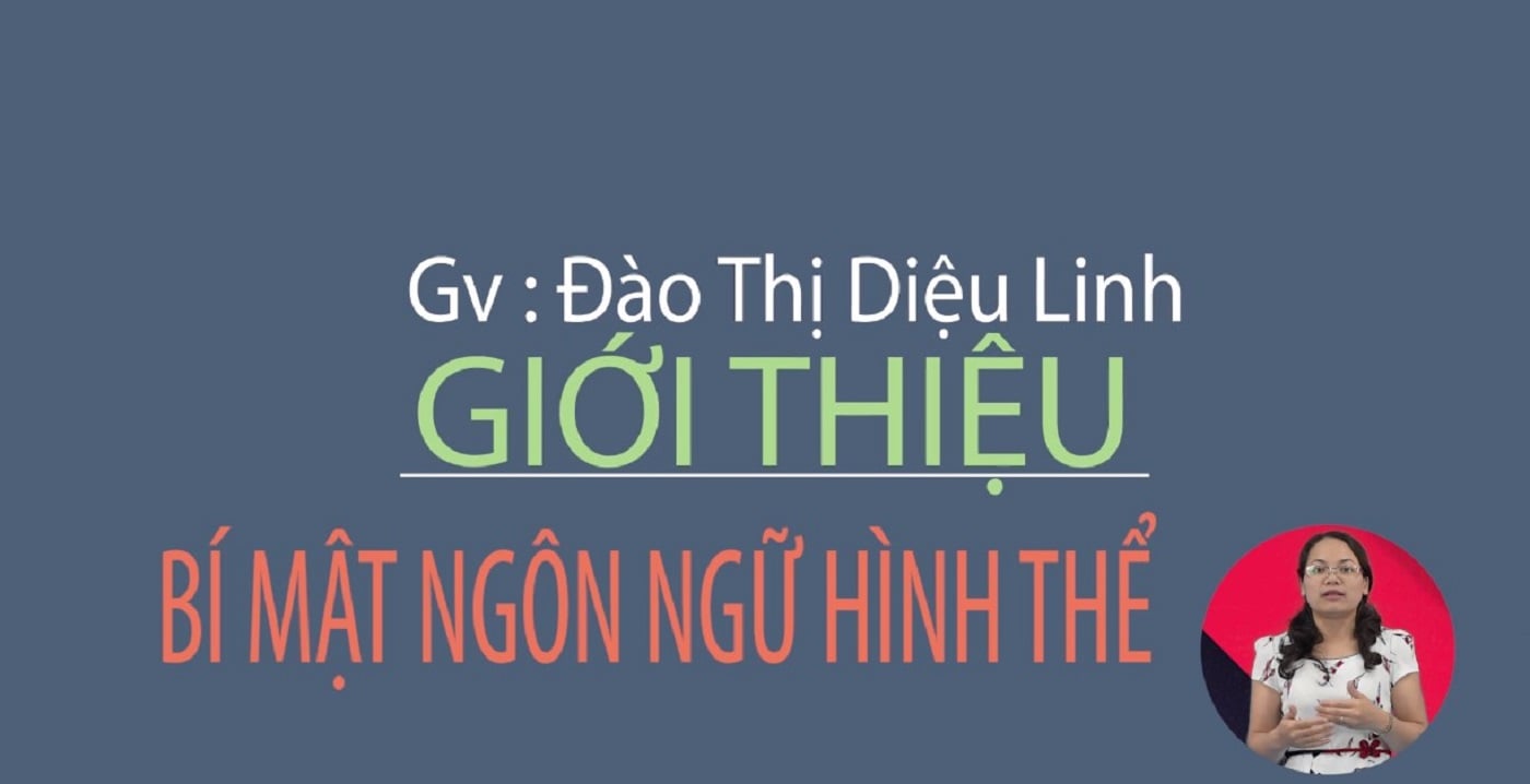 Bí mật ngôn ngữ hình thể