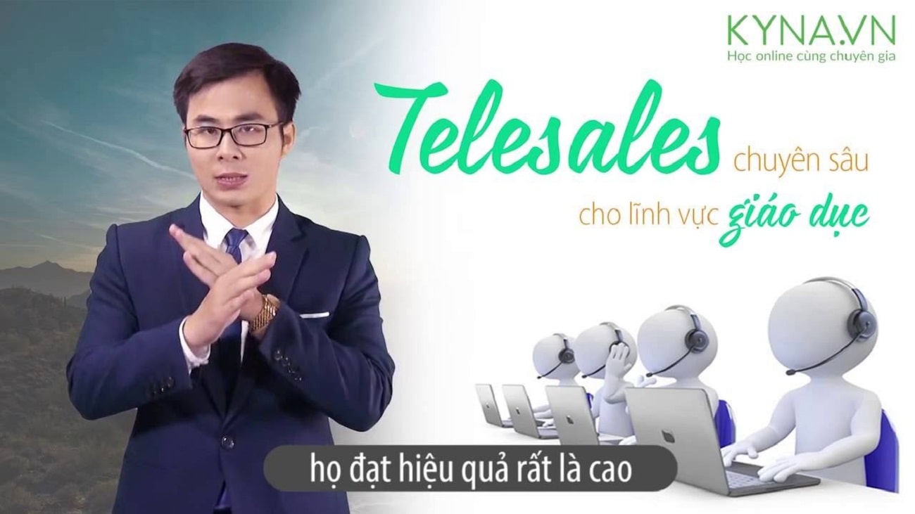 Telesales chuyên sâu cho lĩnh vực Giáo dục - Trần Quang Minh