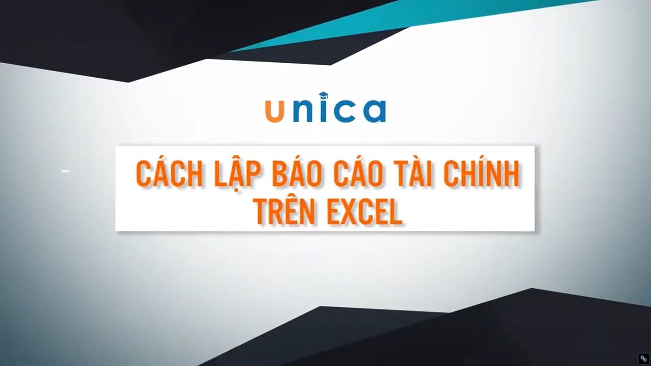 Cách lập báo cáo tài chính trên Excel - Nguyễn Thị Yến
