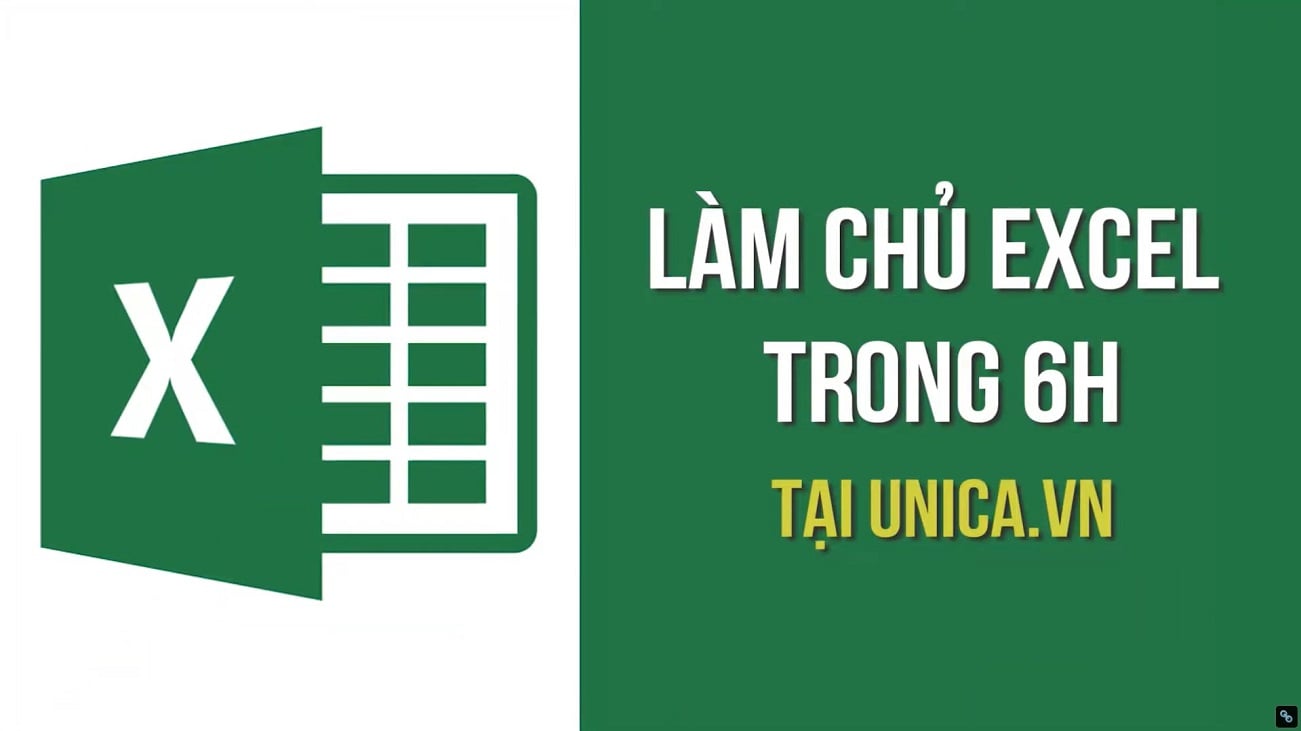 Làm chủ Excel trong 6h - Nguyễn Thanh Tùng
