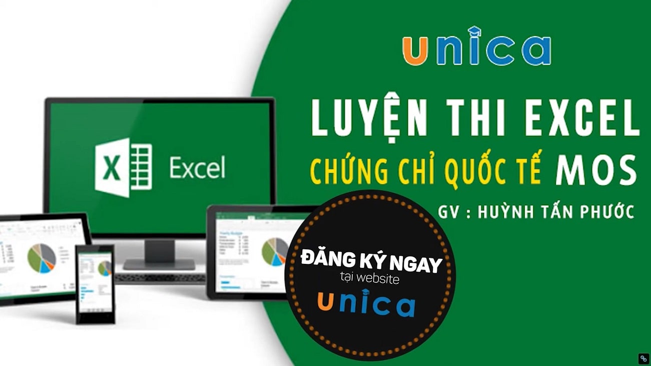 Luyện Thi EXCEL - Chứng chỉ quốc tế MOS | Huỳnh Tấn Phước
