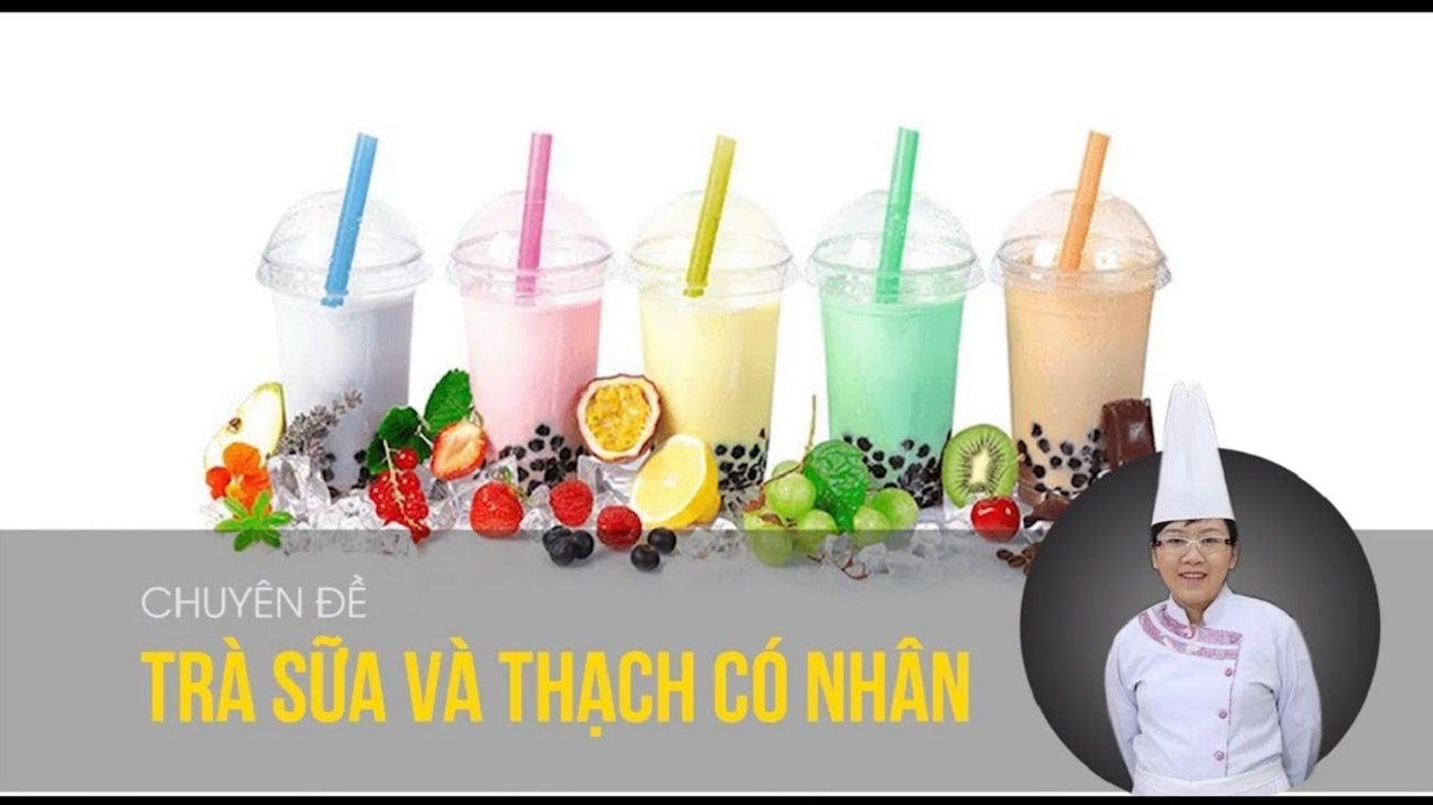 Trọn bộ công thức pha chế Trà sữa và Thạch có nhân - Bạch Huỳnh Uyên Linh