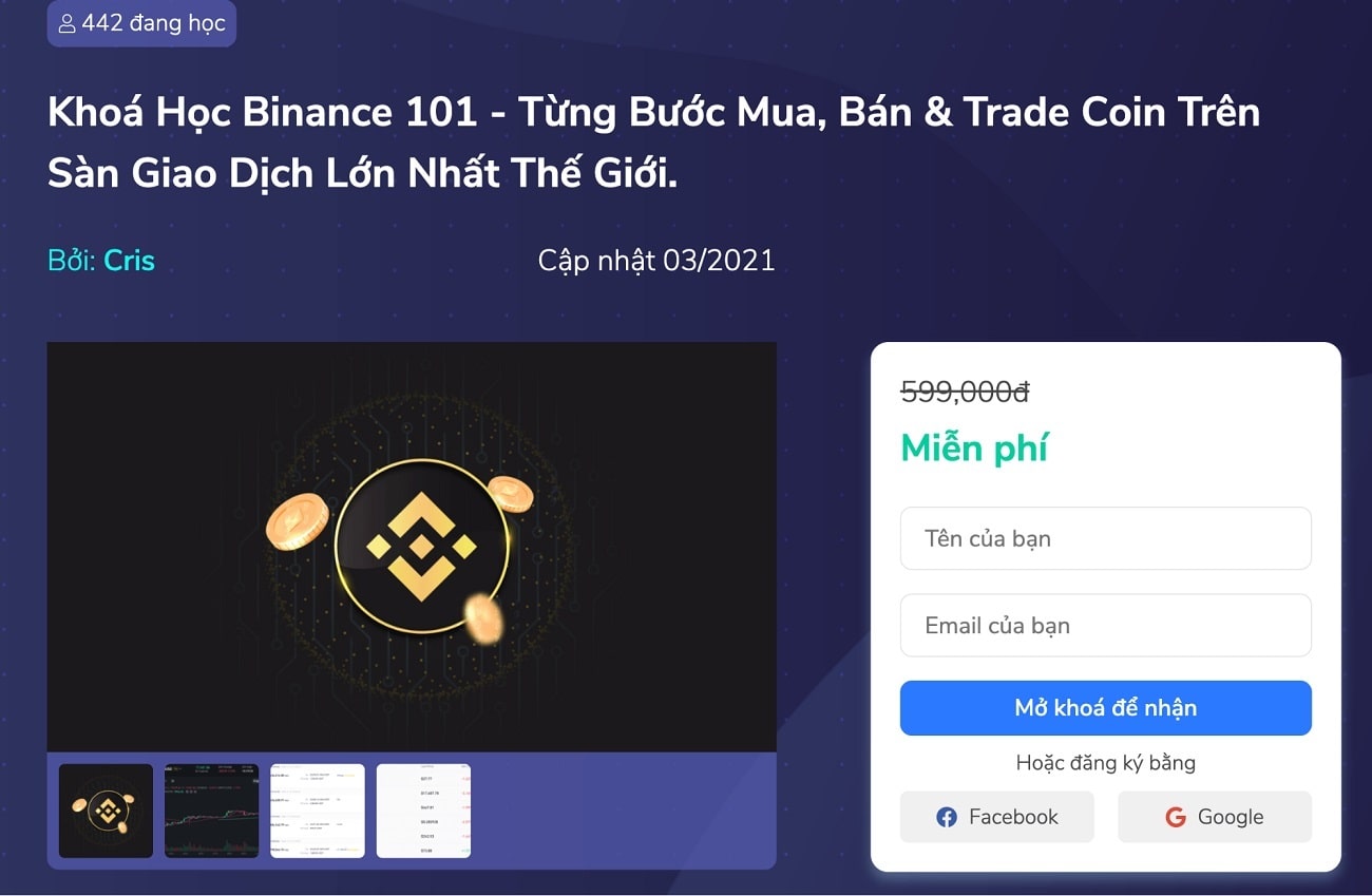 Binance 101 - Từng Bước Mua, Bán & Trade Coin Trên Sàn Giao Dịch Lớn Nhất Thế Giới từ Cris