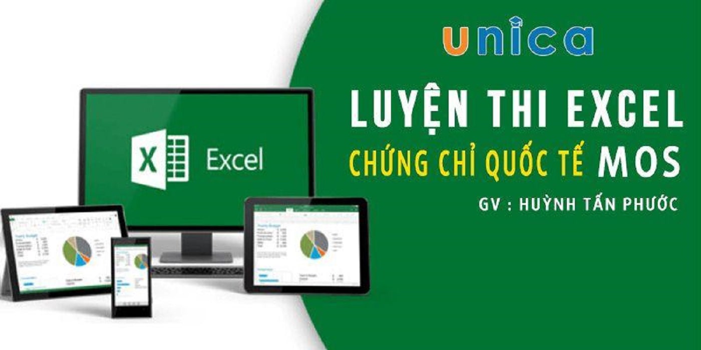 Luyện Thi EXCEL - Chứng chỉ quốc tế MOS từ Huỳnh Tấn Phước