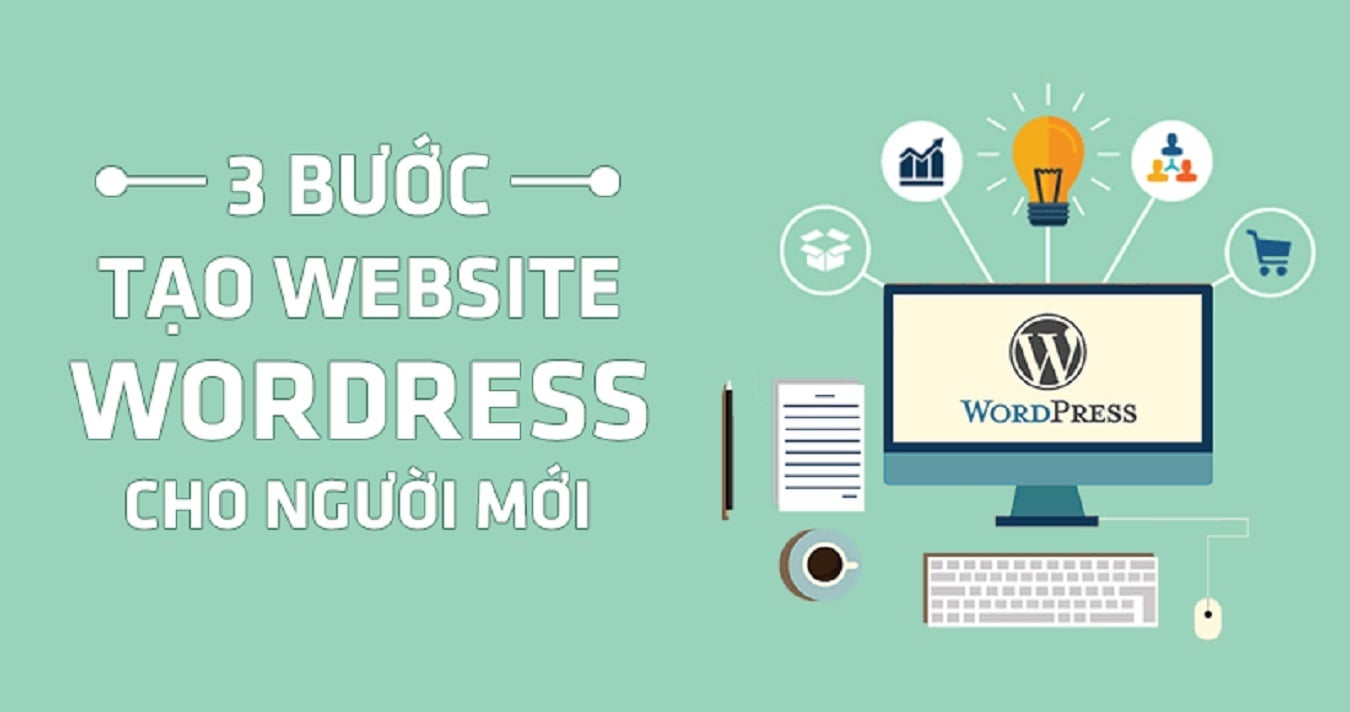 Website Wordpress được cấu tạo bằng các thành phần