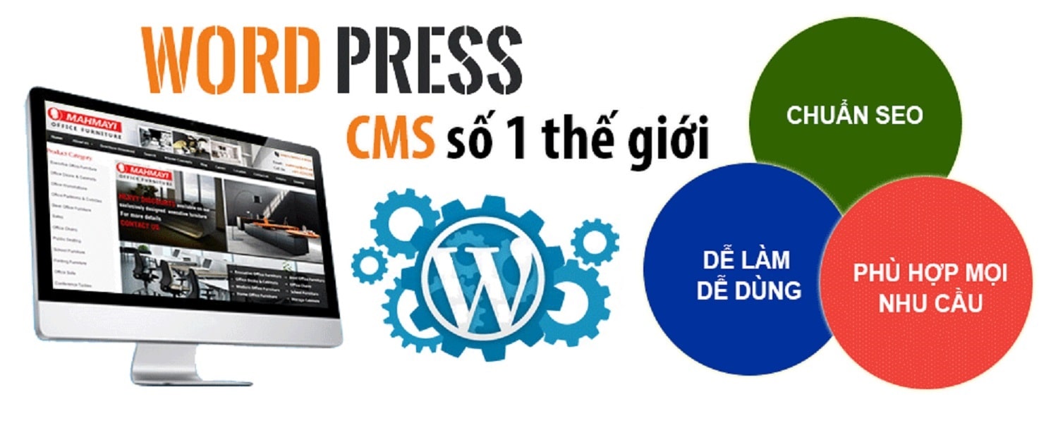 Thiết kế Web bằng WordPress tại Leadgle tại TPHCM