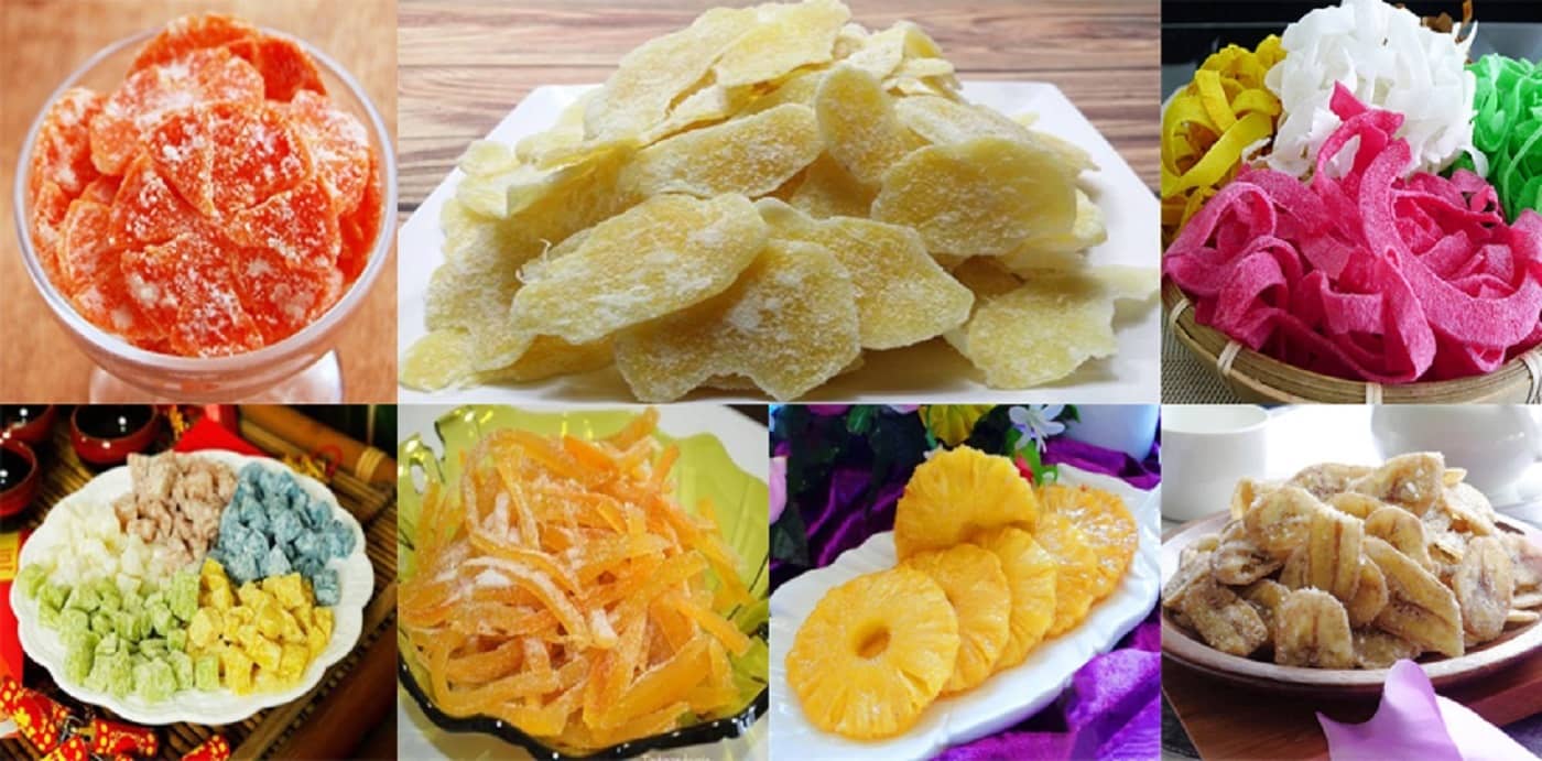 Tự tay làm 15 món mứt ngon ngày Tết từ Trương Công Lệ