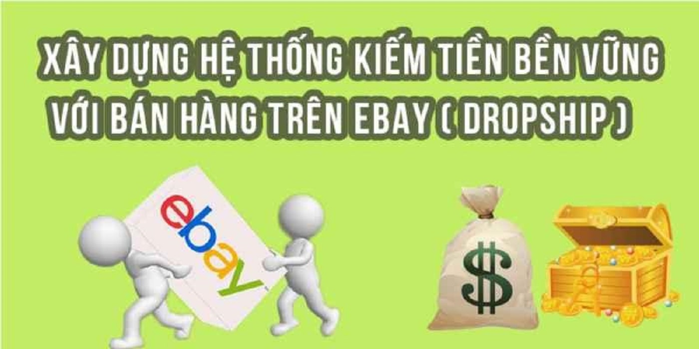 Xây dựng hệ thống kiếm tiền bền vững với bán hàng trên Ebay (Dropship) từ cơ bản đến nâng cao từ Nguyễn Văn Hiệp