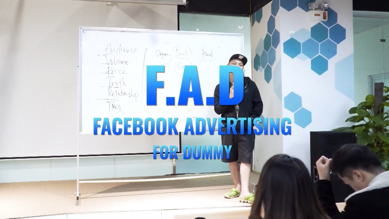 Khóa học quảng cáo Facebook Ads từ tập sự đến chuyên nghiệp. Tự chạy ads tối ưu chi phí & thời gian (FAD)  từ Donnie Chu