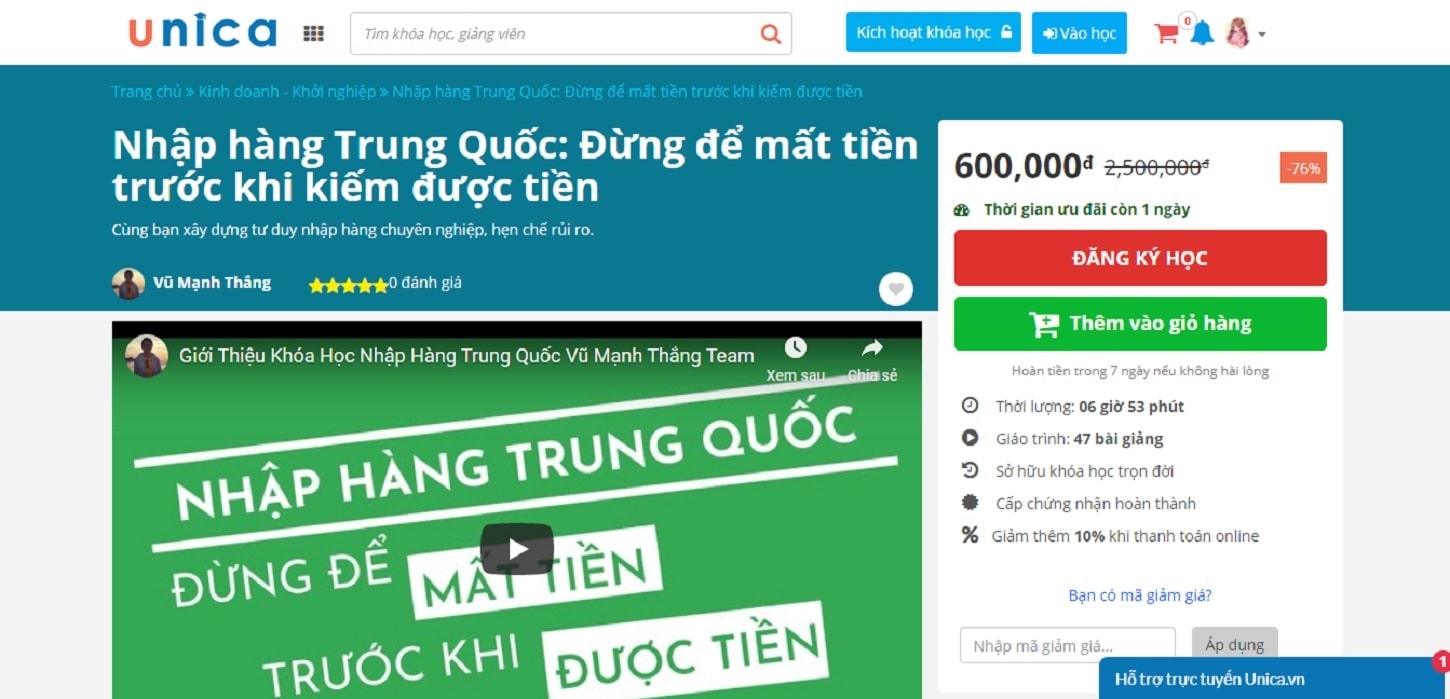 Nhập hàng Trung Quốc: Đừng để mất tiền trước khi kiếm được tiền từ Nguyễn Trí Long