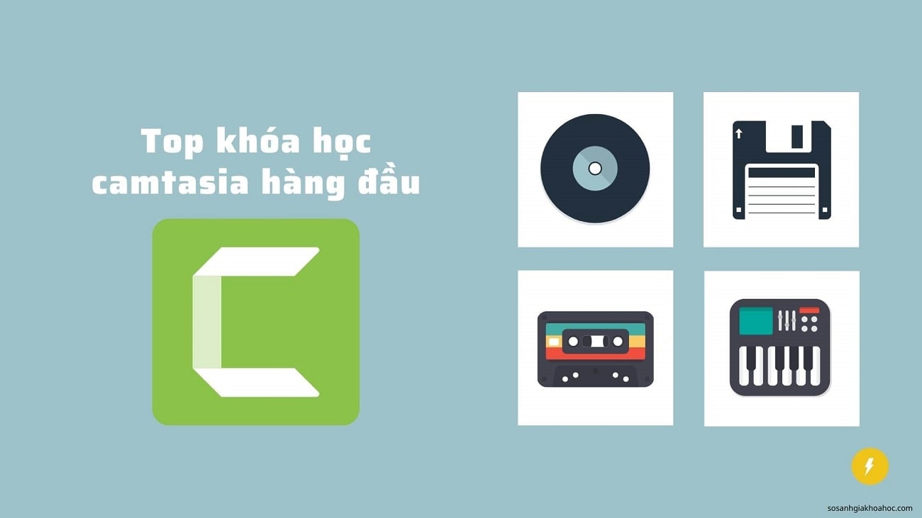 Top 6 Khóa học Camtasia làm Video chuyên nghiệp 2026