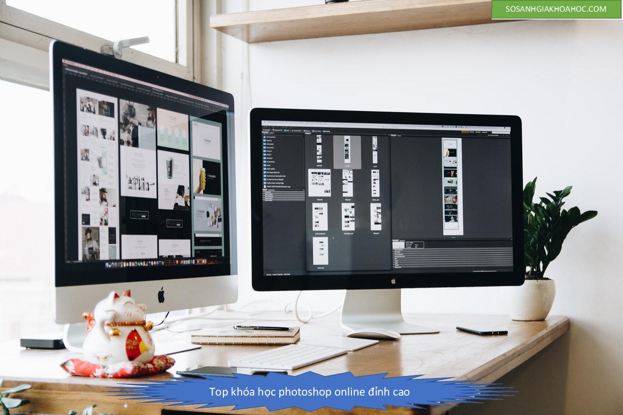 Top 10 khóa học Photoshop Online cơ bản đến chuyên gia 2026