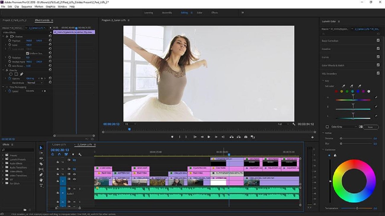 Adobe Premiere giúp dựng phim chuyên nghiệp