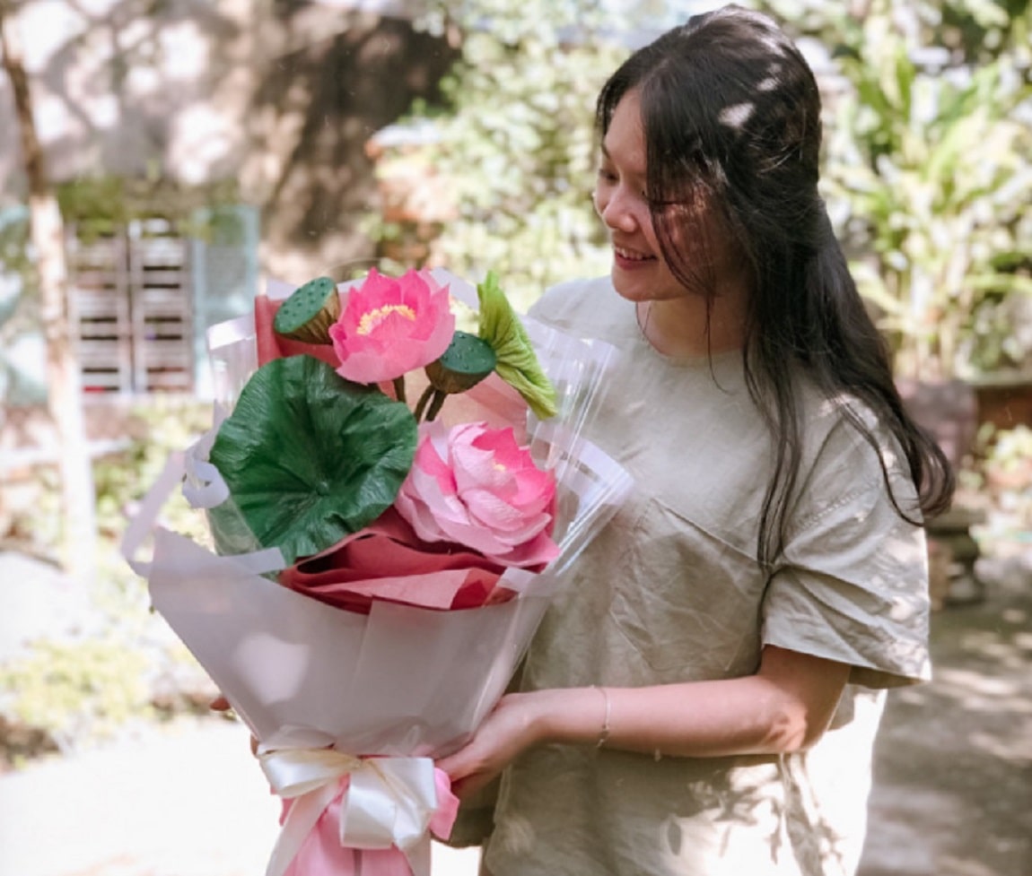 Hoa giấy được giới trẻ yêu thích