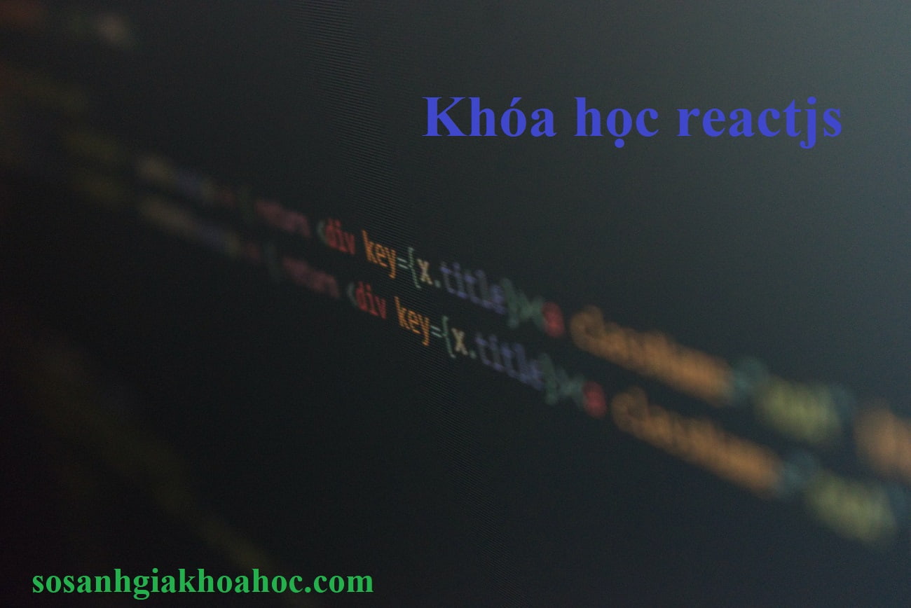 Top 8 khóa học lập trình reactjs từ cơ bản đến nâng cao 2026