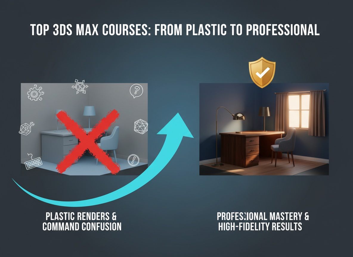 Top 8 Khóa Học 3ds Max Chuyên Nghiệp: Lộ Trình Từ Số 0 Đến Thực Chiến