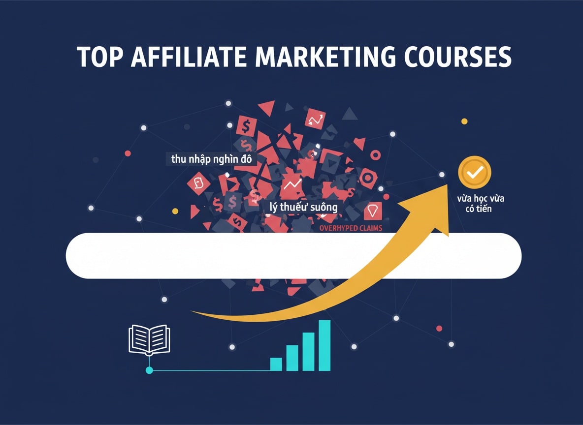 Top 3 Khóa Học Affiliate Marketing Thực Chiến Cho Người Mới (Review 2025)