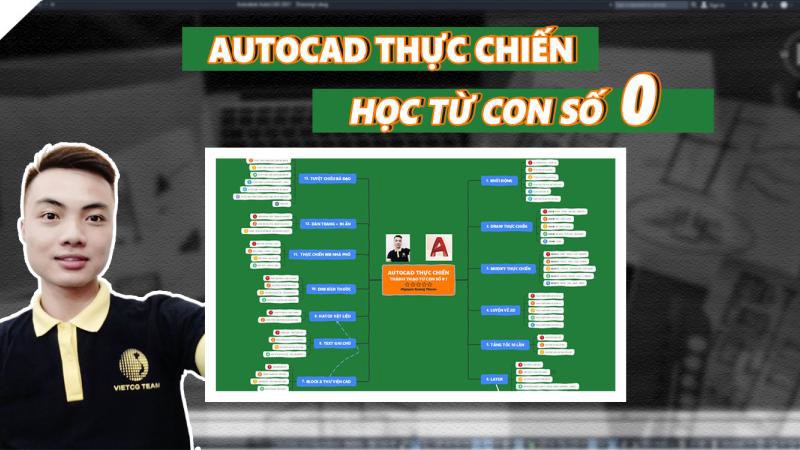 AUTOCAD thực chiến Thành thạo từ con số 0 tặng 10GB dữ liệu AutoCAD