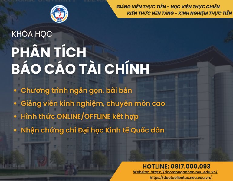 Lập Đọc Kiểm tra và Phân tích Báo cáo tài chính