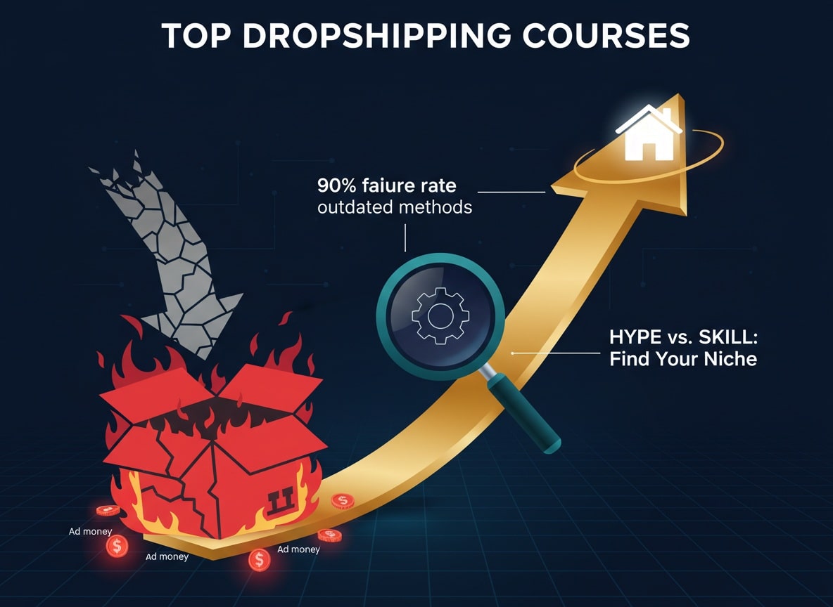 Review Top Khóa Học Dropshipping Thực Chiến: Lộ Trình Từ A-Z Cho Người Mới
