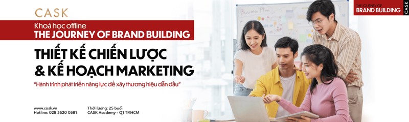 Khóa học Brand Marketing - Thiết kế chiến lược và kế hoạch Marketing