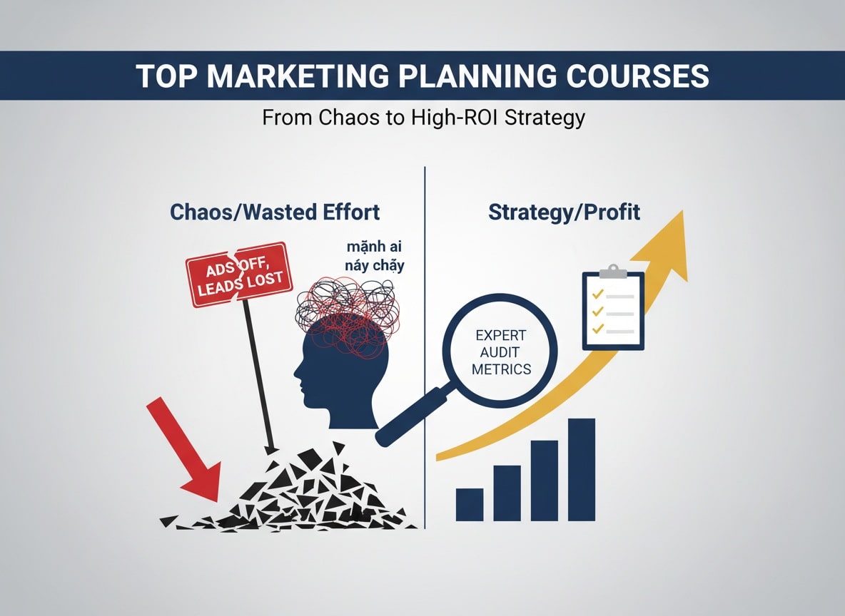 Top 7 Khóa Học Lập Kế Hoạch Marketing Thực Chiến Cho SME & Marketer
