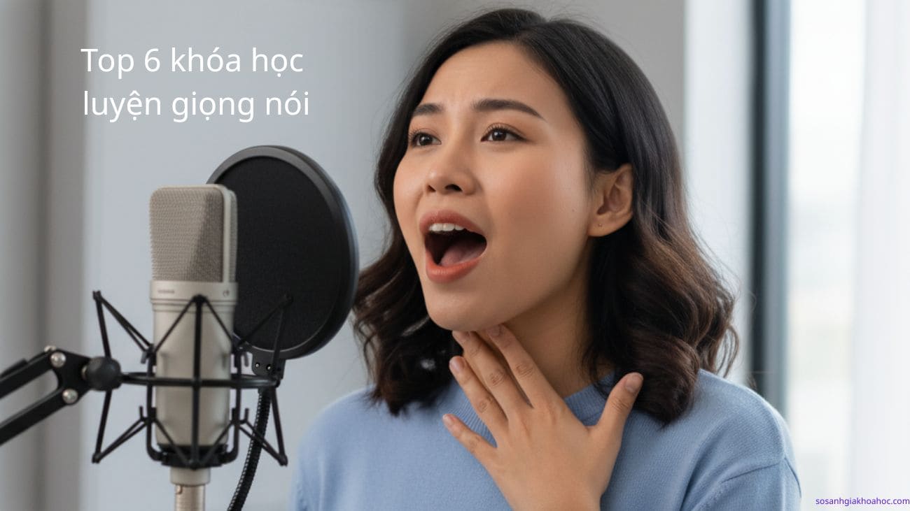 Top 6 Khóa Học Luyện Giọng Nói Hay Nhất 2025